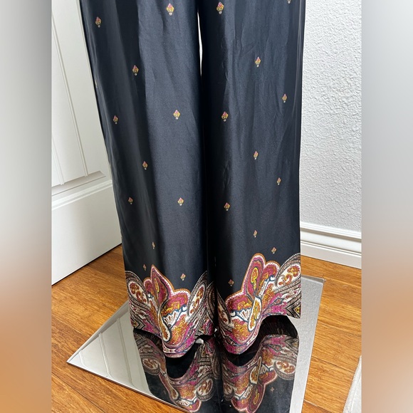 Scoop Printed Wide Leg Pants Women’s XS - Picture 3 of 7